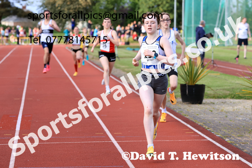 Jimmy Hedley 800 metres, 2026 NEGP 2, Monkton Stadium, Wednesday, May 27th. Photo: David T. Hewitson/Sports for All Pics